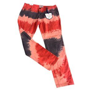 Revolution By Revolt Womens Tie-Dye Skinny Jeans Size 13 Cotton/Spandex